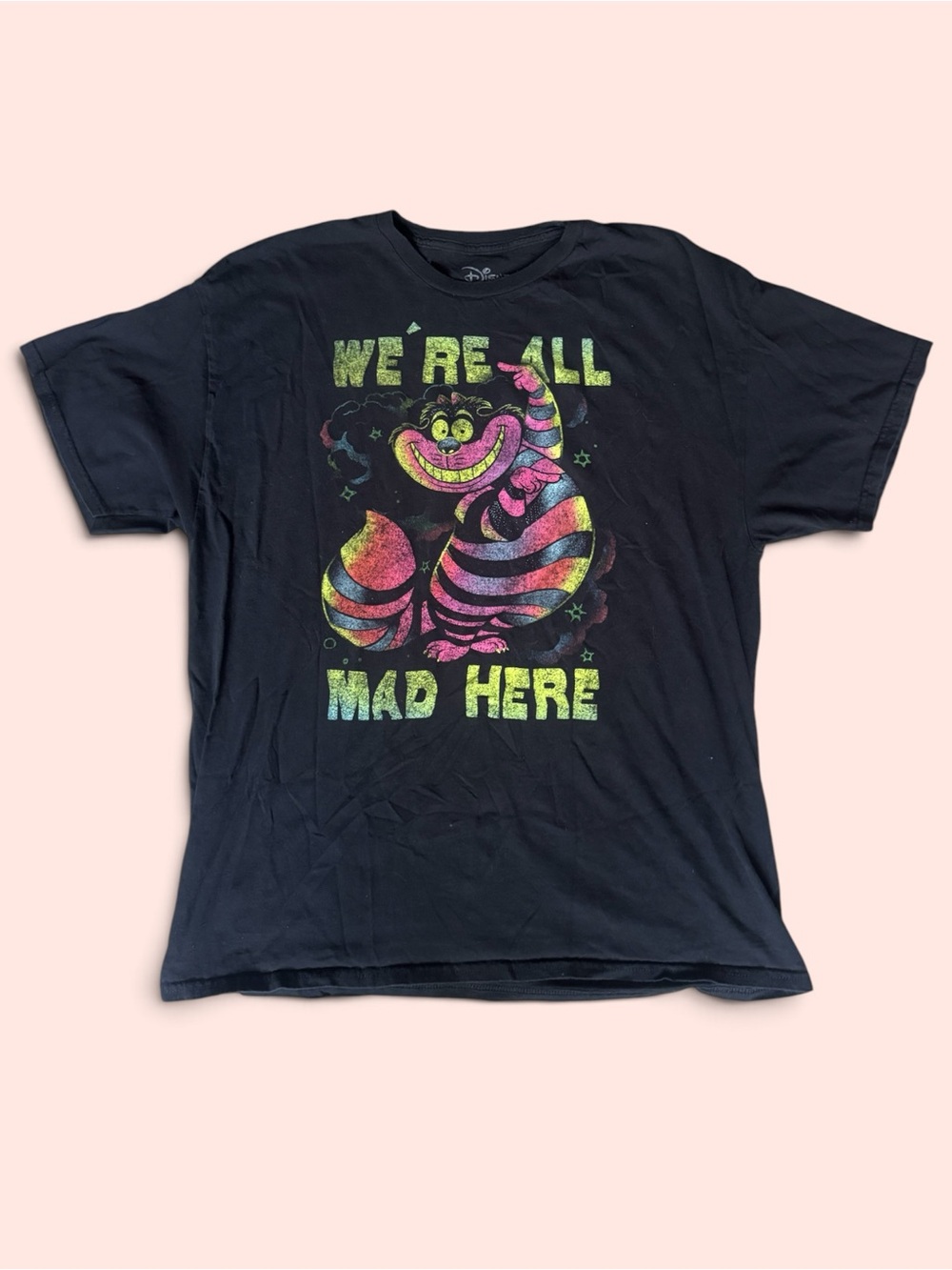 Black Kids' Cheshire Cat Graphic Tee - We're All Mad Here